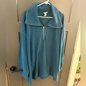 Ava & Viv Teal Pullover